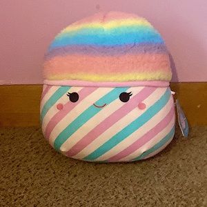 Squishmallows 11” Bevin Pastel Gradient Cotton Candy Plush Toy
